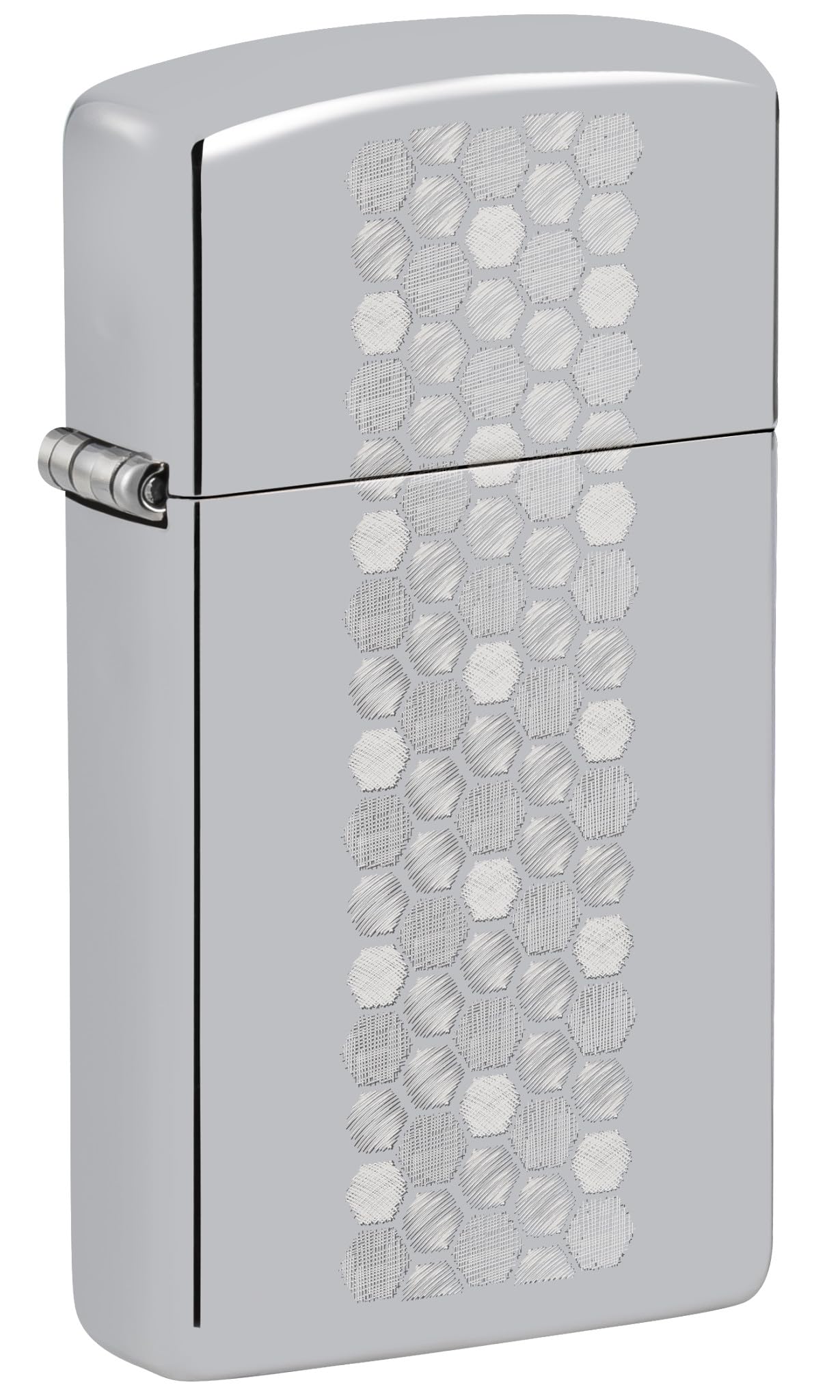 Zippo Gothic Window Design Armor® Black Ice® Pocket Lighter