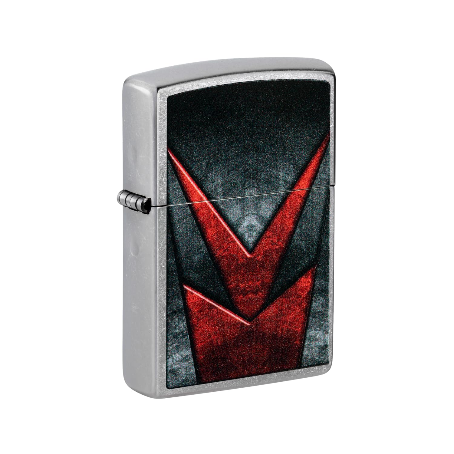 Zippo Gothic Window Design Armor® Black Ice® Pocket Lighter