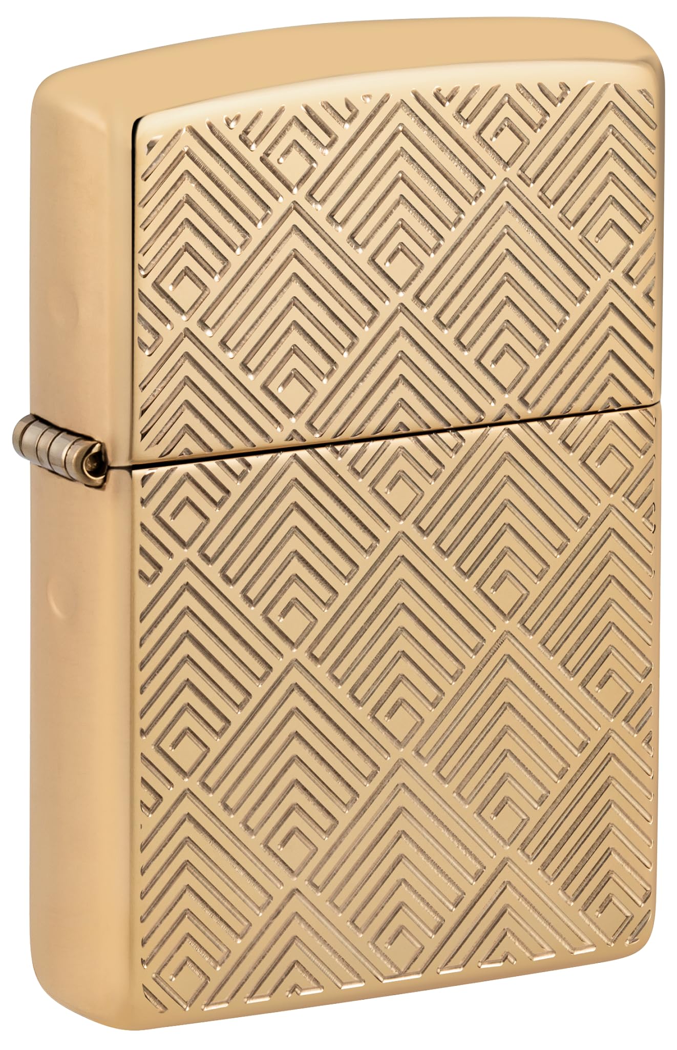 Zippo Gothic Window Design Armor® Black Ice® Pocket Lighter